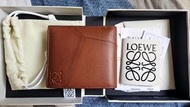 LOEWE 男裝銀包 (啡色) Puzzle Edge Bifold Wallet (Brown) 齊盒