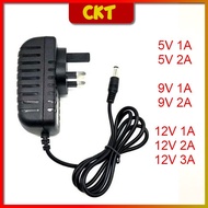 charger adapter AC to DC Adapter UK Plug Power Supply Adapter 5V 1A 2A 9V 1A 2A 12V 1A 2A 3A 5525 5.