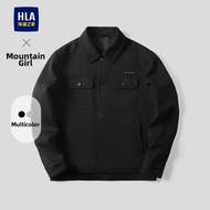 HLA | New Knit Collar Casual Jacket
