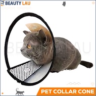 COLLAR KUCING CORONG PENUTUP PELINDUNG LEHER KUCING NECK PET CONE COLLAR COLAR KUCING MURAH BERKUALI