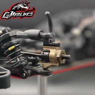 GWOLVES For 3RACING SAK-C141 2PC 7075 Aluminum Steering Knuckle Fit 3R CERO SPORT / ULTRA SAK-CS141 