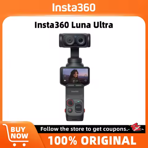 Insta360 Luna Ultra Leica Summicron Lens with 1" 8K Sensor 1/1.3" Pro‑Grade Telephoto Lens Detachabl