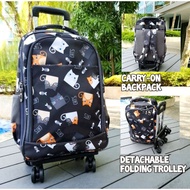 Tough 360° 4-Wheel Trolley Bag (SG Seller)
