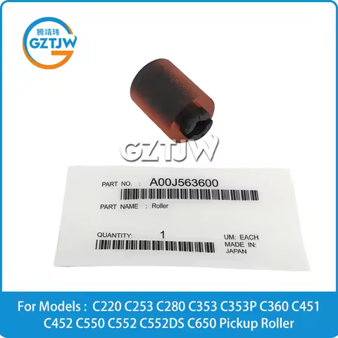 A00J563600 A00J-5636-00 Pickup Roller for Konica Minolta C220 C253 C280 C353 C353P C360 C451 C452 C5