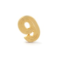 Number 9 Brooch