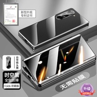 เคสโทรศัพท์ Samsung Fold6 Galaxy Z Fold6 หน้าจอพับได้ กระจกสองด้าน ป้องกันการตกหล่น ดีไซน์เรียบง่าย