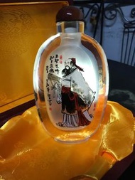 中國手繪玻璃樽  Chinese Hand Printed Glass Vase