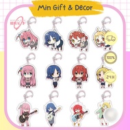 Gotou Hitori Ijichi Nijika mica keychain - Cute Gotou Hitori Ijichi Nijika Cartoon Keychain, free de