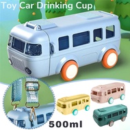 500ml Kid's Toy Car Water Bottle/ Tumbler / Water Bottle Toy Car With Wheels and Strap Kids Water Bo