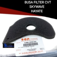 CVT FILTER FOAM SMALL CVT FILTER FOAM SKYWAVE HAYATE ORIGINAL SUZUKI