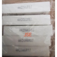 20 WATT 6R8 CHALK RESISTOR 6.8 OHM/ CONTENTS 5 PCS