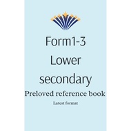 Preloved Tingkatan 1-3 buku rujukan /Form 1-3 latest reference book (ASK/GEO/SEJ/MAT/SC/BM/BI)