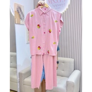 MAGUN SHOP BKK SOFT PREMIUM LINEN EMBROIDERED CD92