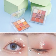 9 Colors Eyeshadow Palette Long Lasting Waterproof Matte Y Palette A8h1 I2k1 Eyeshadow F9s1