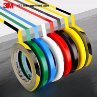 3m Color 5S Desktop Positioning Sign 471 Warning Tape Wear-Resistant Mark Fixed Line Whiteboard Form