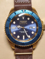 Invicta Pro Diver 53mm Jumbo Size Ref.17581 Gold Plating Quartz Man's Watch