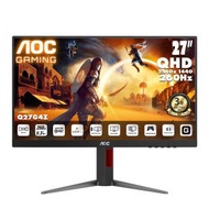 AOC 27" 2K QHD Fast IPS 260Hz 電競顯示器 Q27G4Z