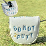 Golf Club putter cover Don't Put English Embroidered Magnetic cover DF3 LAB Universal putter cover