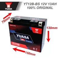 BATTERY YUASA/MOTOBATT YT12B-BS YT12B DUCATI361361/ XJ6 / XV650