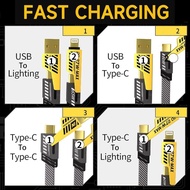 4 in 1 Data Cable Fast Charging HP Casan Cable 4in1 Type C USB