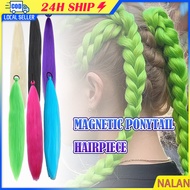The Shop Is In Bangkok.ponytail Wig Long Straight Type Braided Hair Length 65cm 6 Colors To Choose F