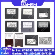 Android Car Radio Canbus Box Adaptor Decoder For Benz VITO/203/SMART/C180/C200/Sprinter/W211/B200/ML