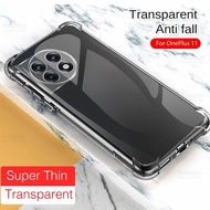 OnePlus 12/OnePlus 12R/OnePlus Ace 3/OnePlus 11R 5G Shockproof Clear Case Camera Cover Ace2/OnePlus 