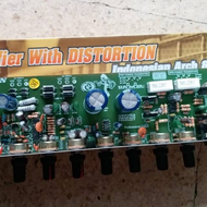 Kit amplifier gitar efek distortion distorsi tone control gitar qiup