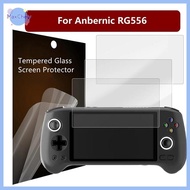 MCHY> For Anbernic RG556 Tempered Glass Screen Protector Films 9H High Definition RG556 Game Console