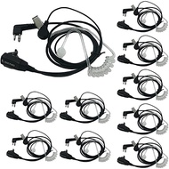10PACK Earpiece for Walkie Talkies Earpiece Compatible Motorola Radio CP200 GP2000 CLS1450 with mic 