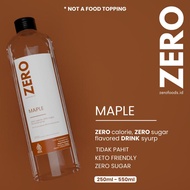Diet Keto Maple Syrup - 0 Kalori Sirup - Sirup Maple 0 Kalori (250ml, 550ml) - Zero Foods