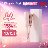 Simplus Pink 32MM Hair Curler | Egg Roll | Curling Iron | 15 Million Negative Ions | Ceramic Glaze C