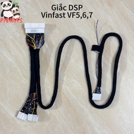 [Combo of 10/5 pieces] Genuine Jack Wire to upgrade Amplifier & DSP Car Audio VinFast VF5/VF6/VF7