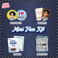 [NADIES] MINI FAN KIT A7PHA EDITION collectible photocard, 44mm pins and sticker sheet