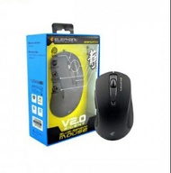 Elephant Wem-1021-BK USB2.0靜音雷射滑鼠(黑色)