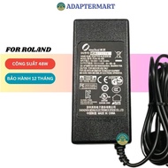 Genuine power cord for Roland RP-107 / RP107 / Rp 107 12v 4a