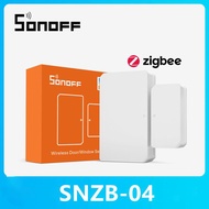 SONOFF SNZB-04 ZigBee Wireless Door/Window Sensor Detector On/ Off Alert Notification via eWeLink APP Smart Home Securit