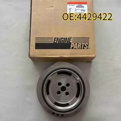 High quality New For 4429422 Diesel 12v engine harmonic balancer 1st generation 5.9 4bt 6B suitable 