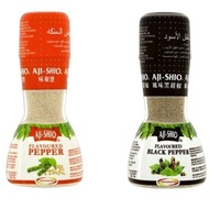 Ajishio Black &amp; White Pepper / Lada Hitam &amp; Putih 45g/80g