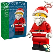 YoYo Hobby YA4X Compatible with 40820 Seasonal Christmas Up-Scaled Santa Minifigure Building blocks 
