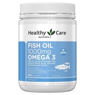 Healthy Care Fish Oil 1000mg Omega-3 Fish Oil 400 Tablets From Australia