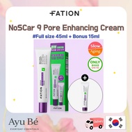 [FATION] NoSCar 9 Pore Enhancing Cream 45ml Special Set (+15ml)