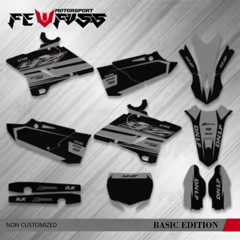 Fewfuss Custom Motorcycle Graphics Decal Stickers for YZ125 YZ250 YZ 125 250 2015-2021 YZ125X YZ 125