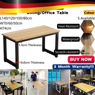 Dream Home Solid Wood Dining Table Office Table Ikea Meja Makan Meja Komputer Kerja Pejabat Murah