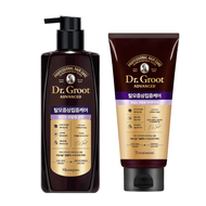[Bundle of 2] Dr. Groot Anti-Hair Loss Shampoo 400ml/Treatment 300ml/Conditioner 400ml - HEBELOFT