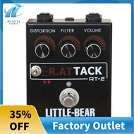 HiFi Electric Guitar Effector 3 RAT Model DIRTY/TURBO/VINTAGE Stomp Box Pedal LM308AN Guitar Amplifi