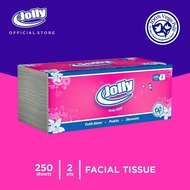 Tisu Jolly - Tissue Kering Jolly 250 Sheet - Tissue Facial