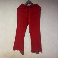 Three-Quarter Thick Ribbed Pants