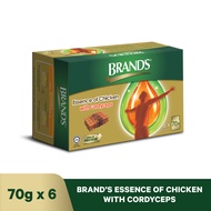 BRANDS Essence Of Chicken With Cordyceps 6 x 70g