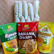 Mikko Banana Crackers Cheese, Classic and Original Mindoro Pasalubong Crunchy Chips Kutkutin Snacks